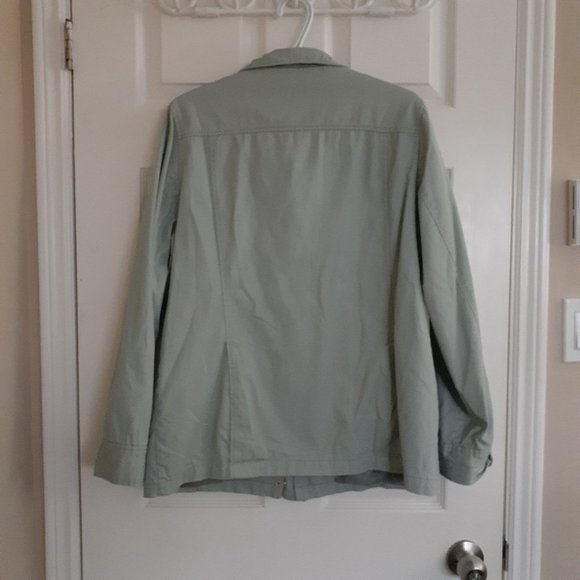 Like New | Sam Edelman | Women's | Mint Green Utility Jacket - Picture 3 of 15